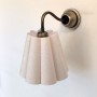 Elara swing arm sconce – vintage pirinç duvar aplik dekoratif aydınlatma